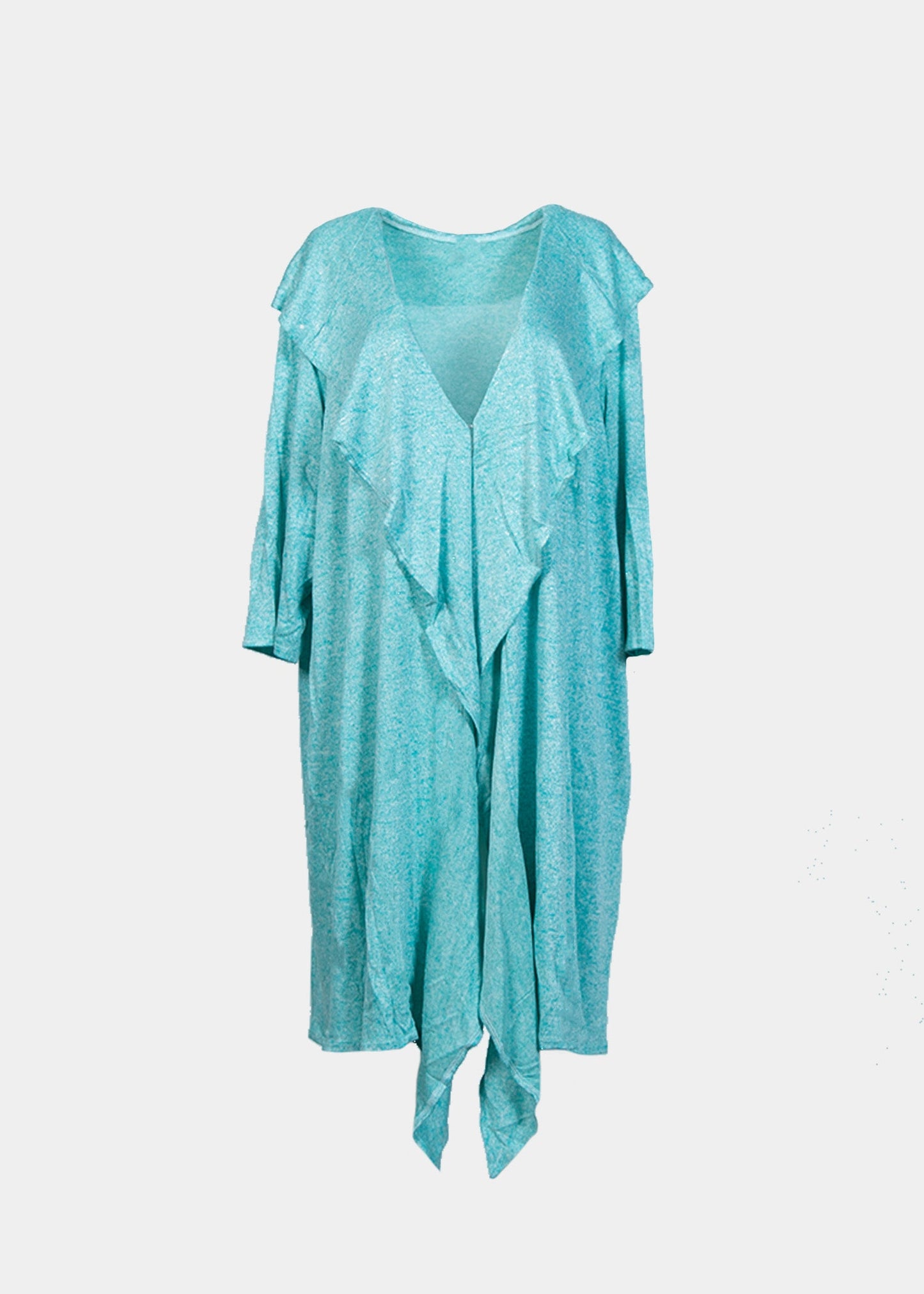 3/4 Sleeve Ruffle Sweater - Final Sale