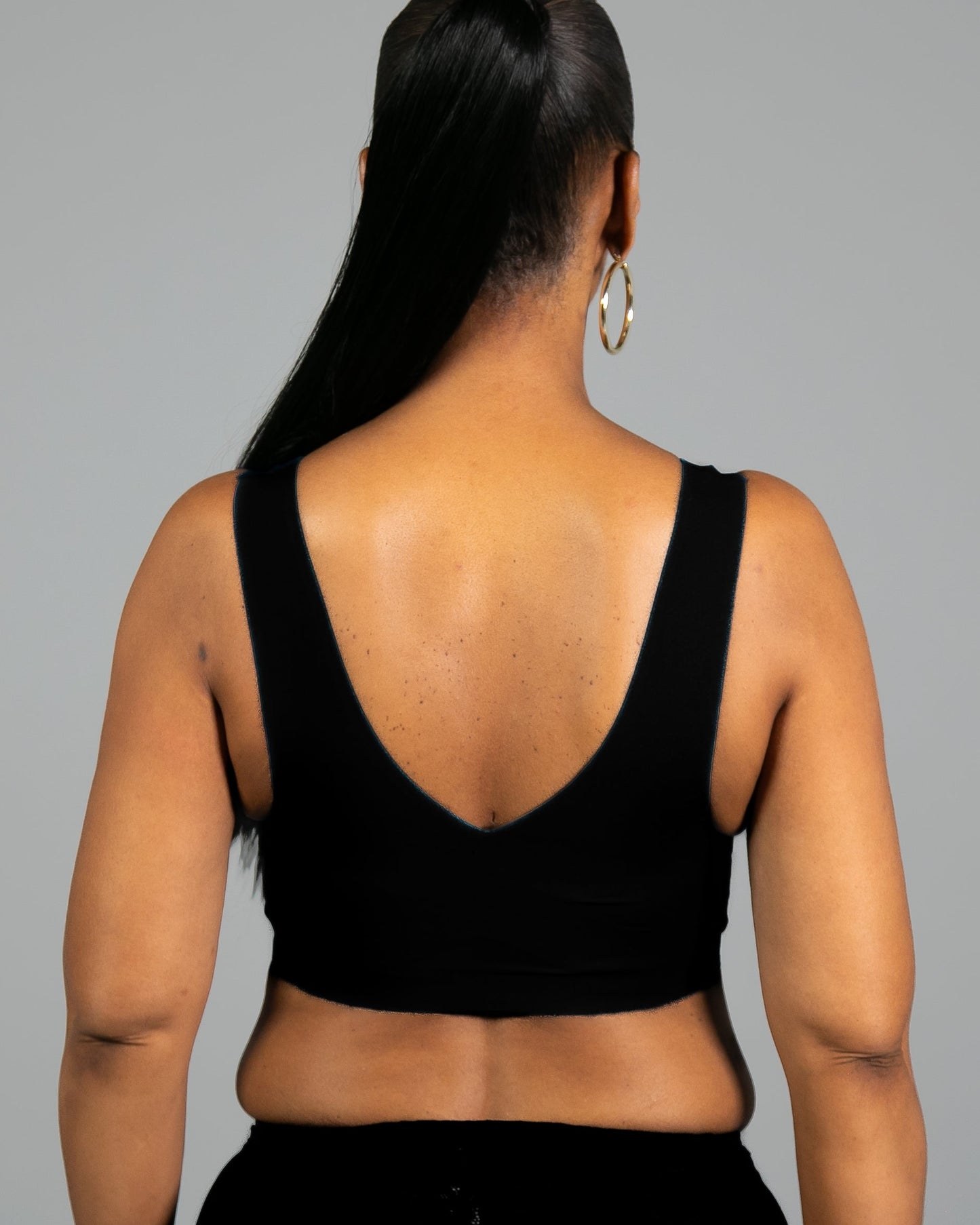Invisible Edge Double Bonded Mesh Bra with Removable Pads