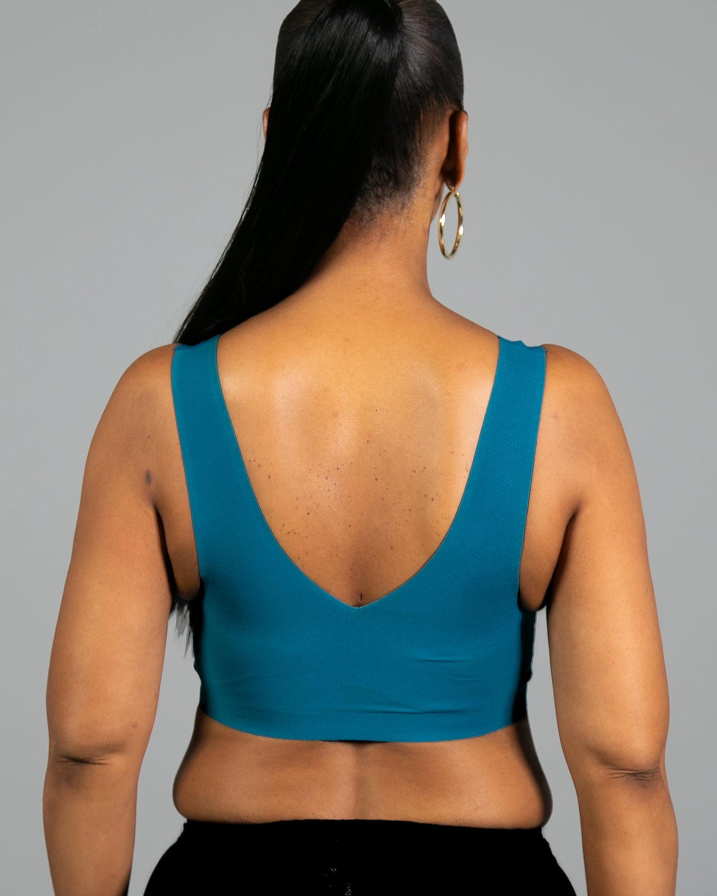 Invisible Edge Double Bonded Mesh Bra with Removable Pads
