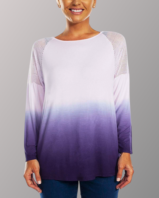 Ombre Net Mesh Inset Top_Rhonda_Shear_1