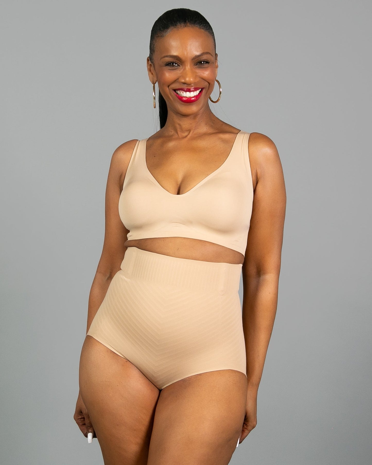 Gel Smoothing Control High Waisted Brief