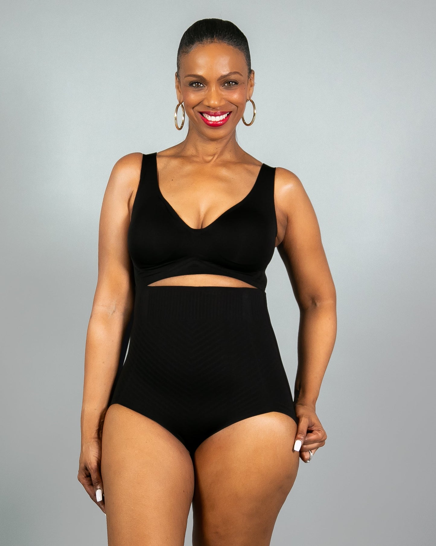 Gel Smoothing Control High Waisted Brief