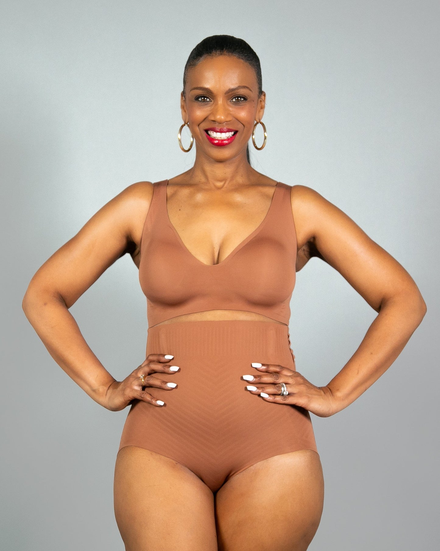 Gel Smoothing Control High Waisted Brief