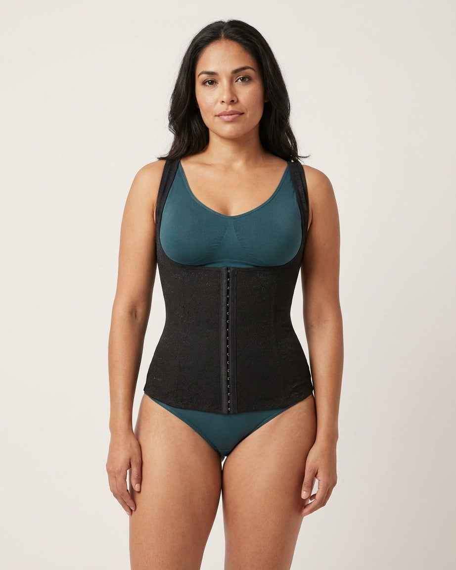 Embrace Lace Mesh Torso Shaper - Final Sale