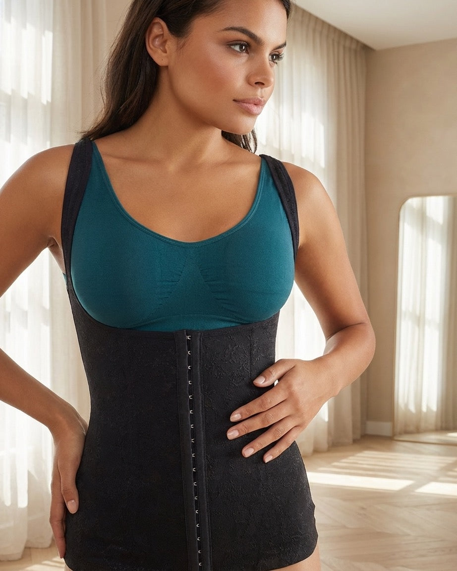 Embrace Lace Mesh Torso Shaper - Final Sale