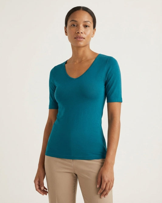 Teal Tee Top - Final Sale
