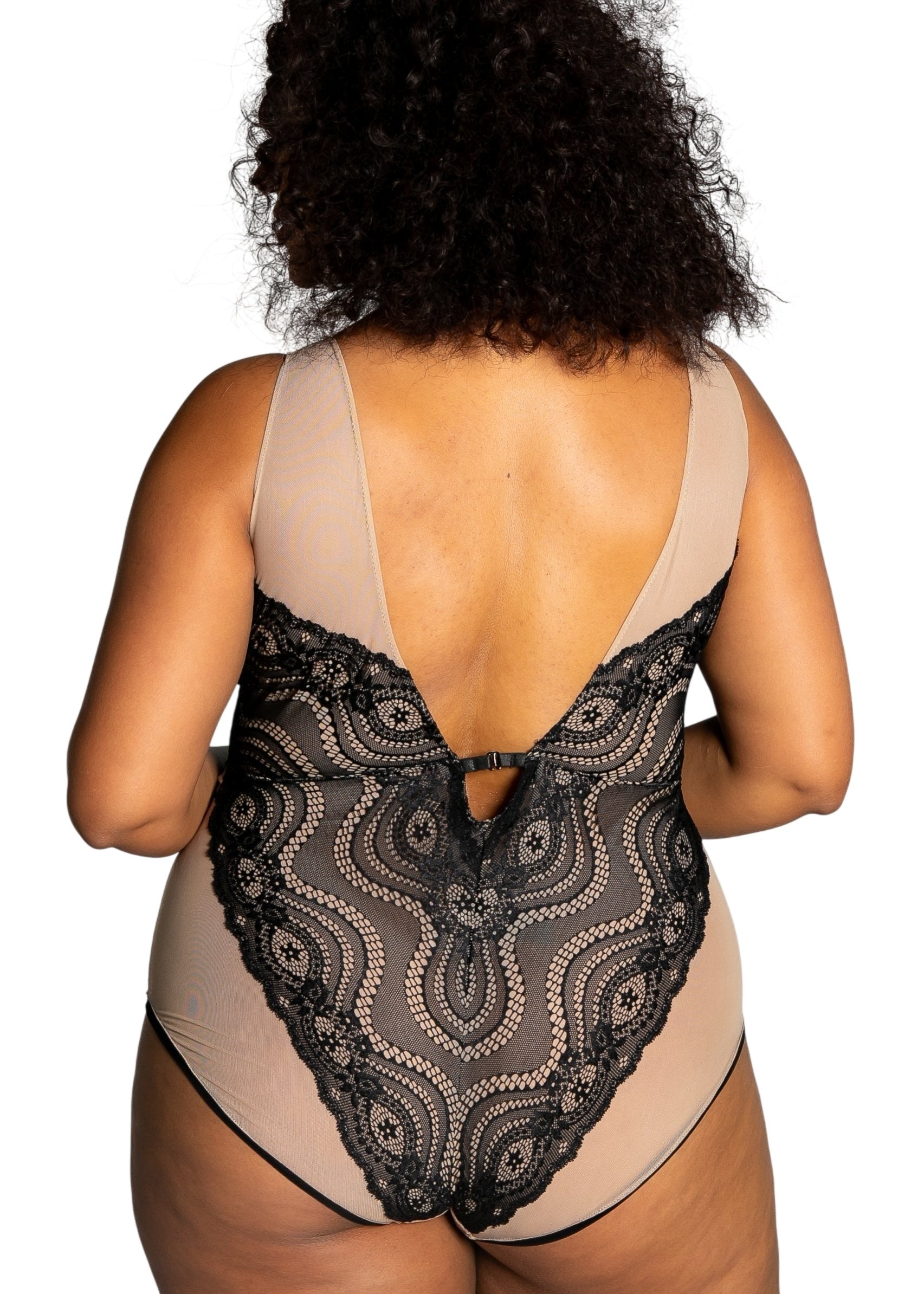 Up All Night Lace Bodysuit - style 4807