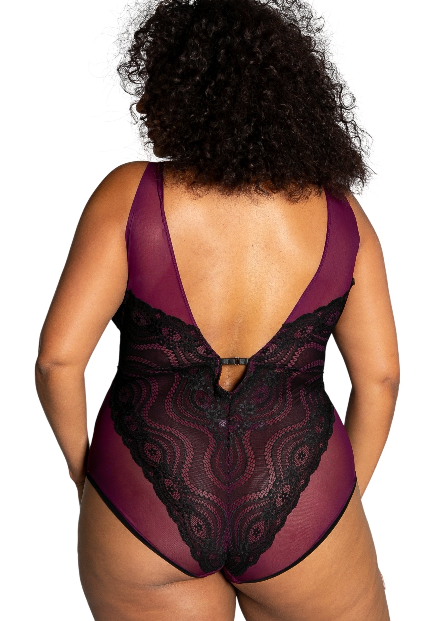 Up All Night Lace Bodysuit - style 4807