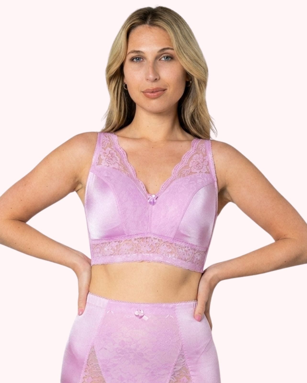 Pin Up Girl Lace Leisure Bra w/Pads