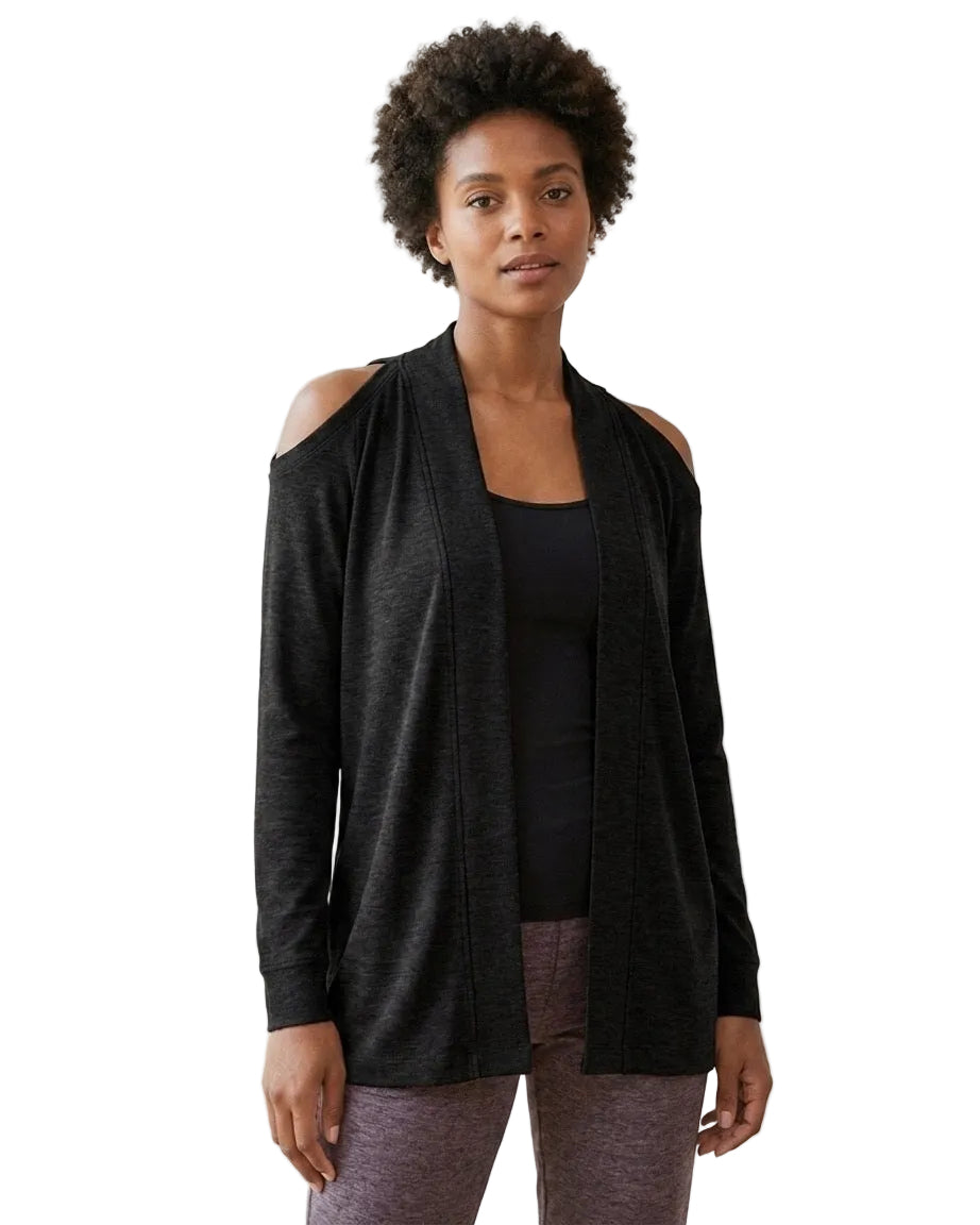 Ahh Dreams Cold Shoulder Long Sleeve Wrap - FINAL SALE