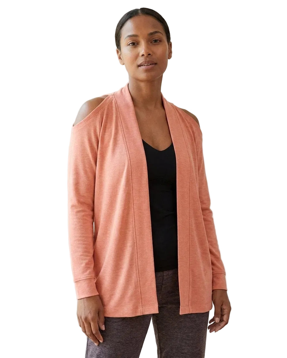 Ahh Dreams Cold Shoulder Long Sleeve Wrap - FINAL SALE