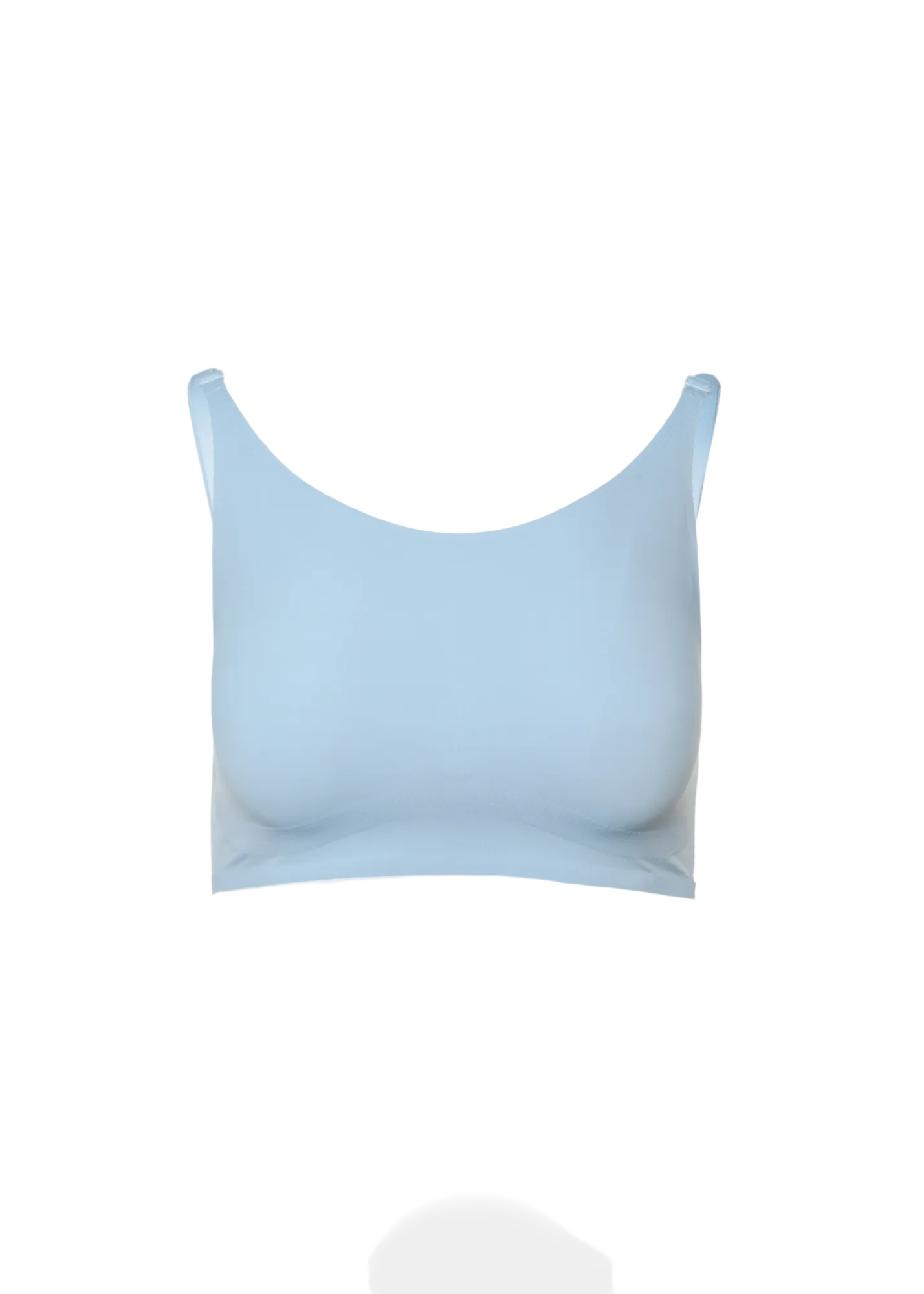ADJUSTABLE STRAP WIRELESS BODY BRA - BLUE