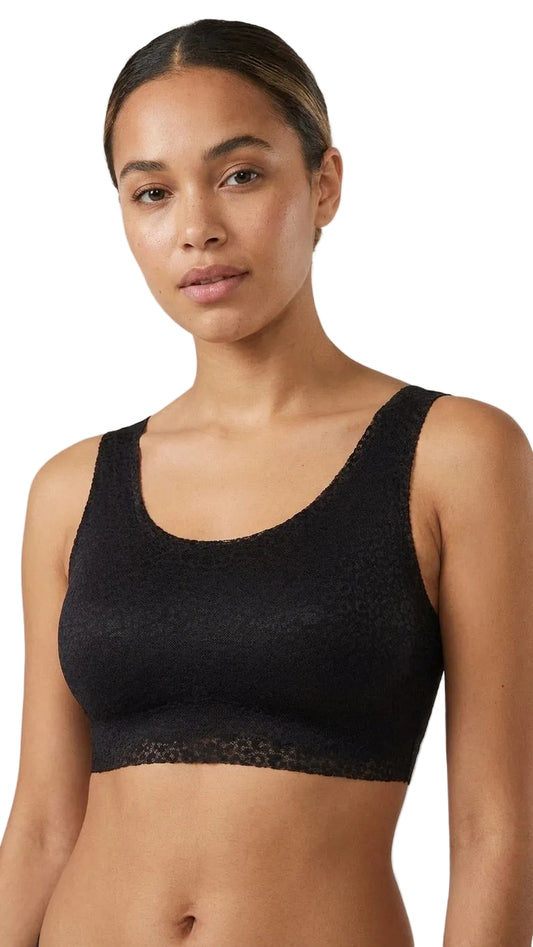 Stretch Animal Mesh Leisure Bra