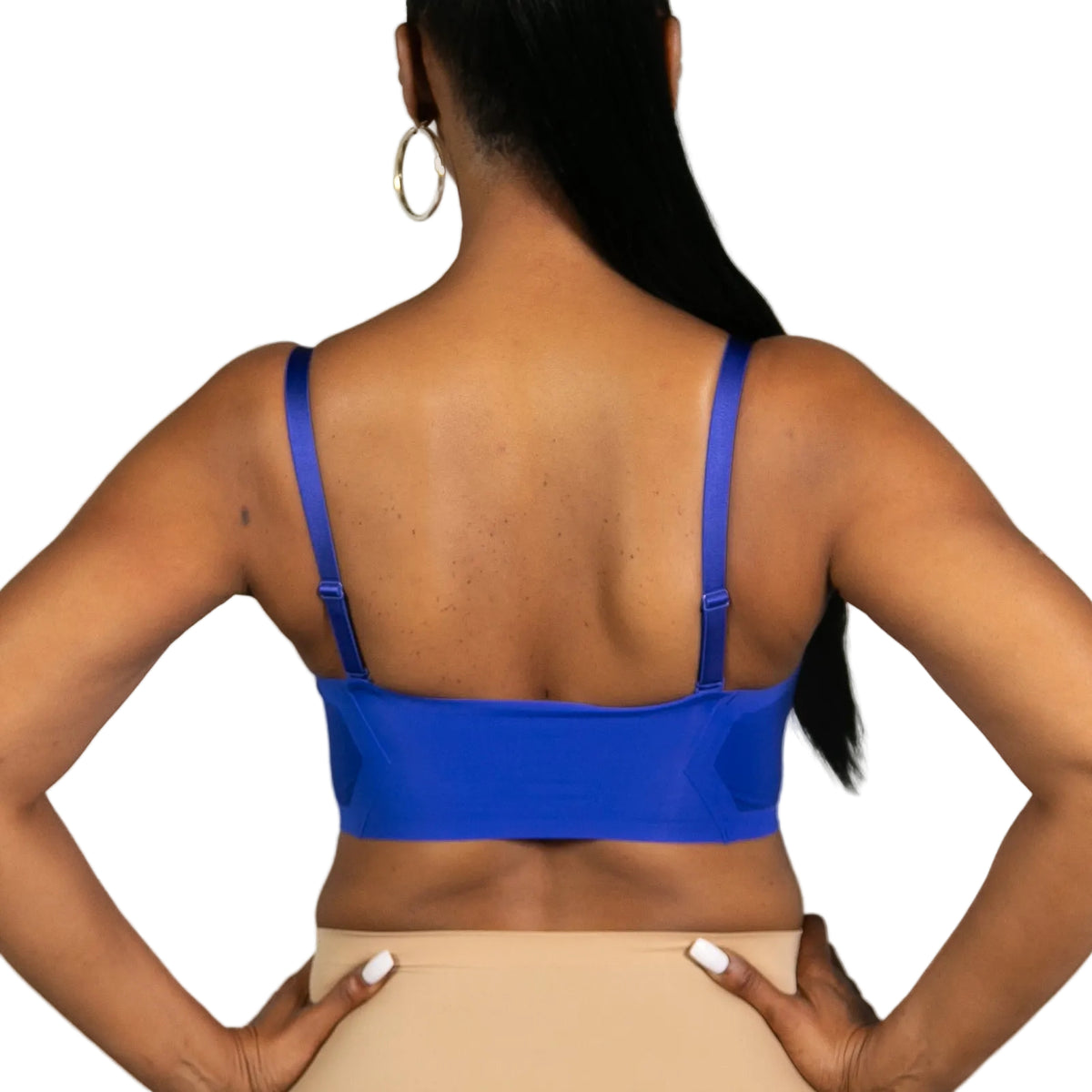 Invisible Edge Bra w. Mesh Cut-out Detail