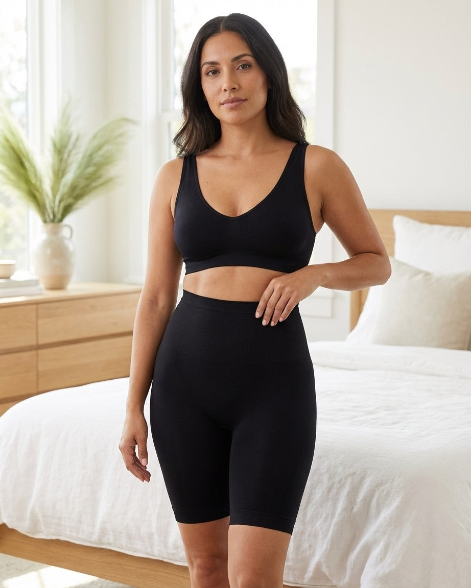 High Waist Smoothing Lightweight Longline