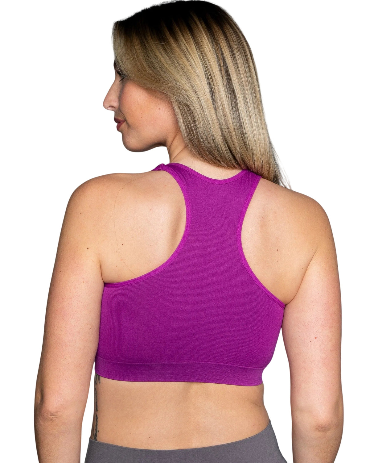 Seamless Racerback Ahh Bra by Rhonda Shear — wire-free racerback bra
